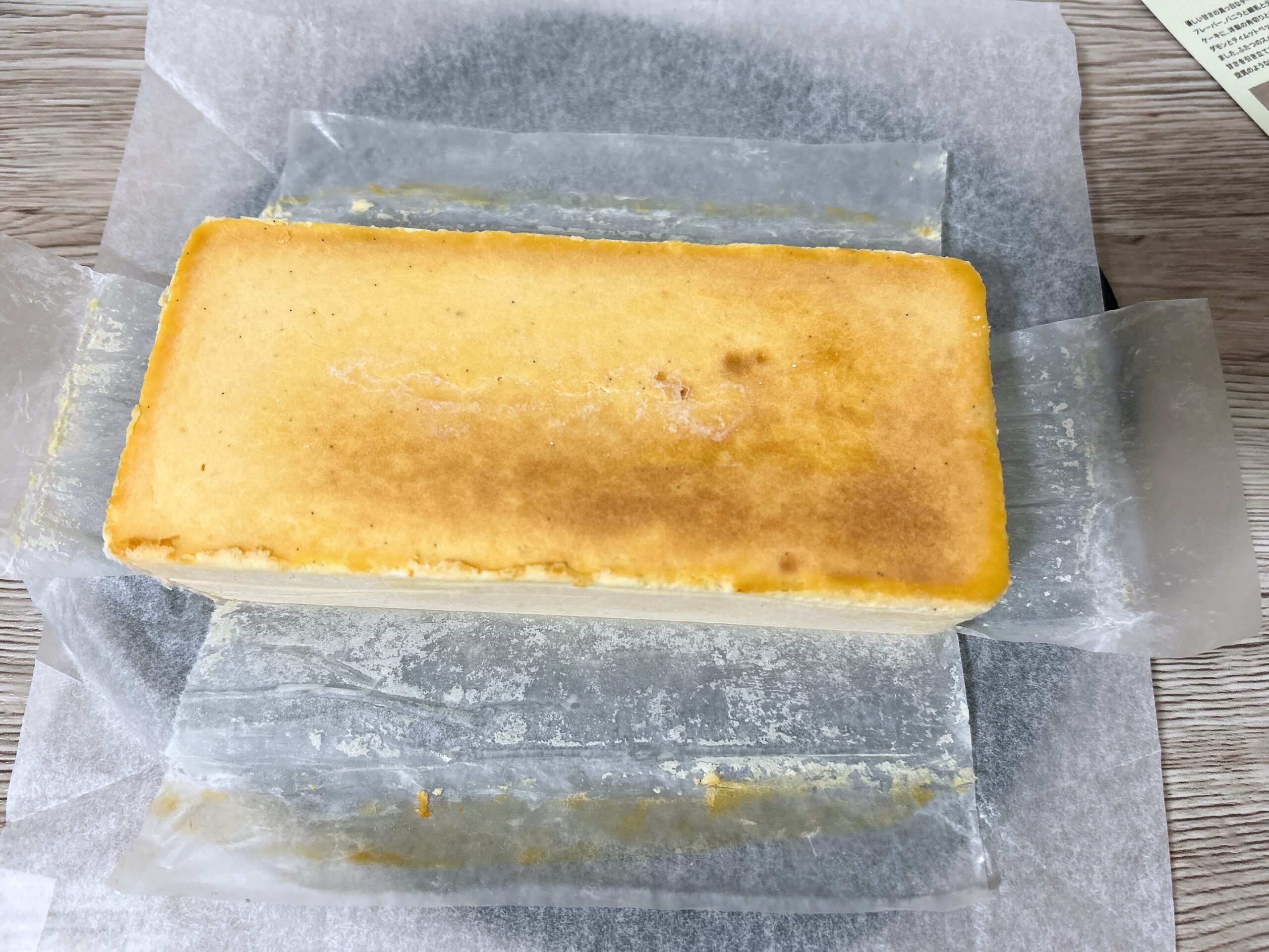 チーズケーキ見た目