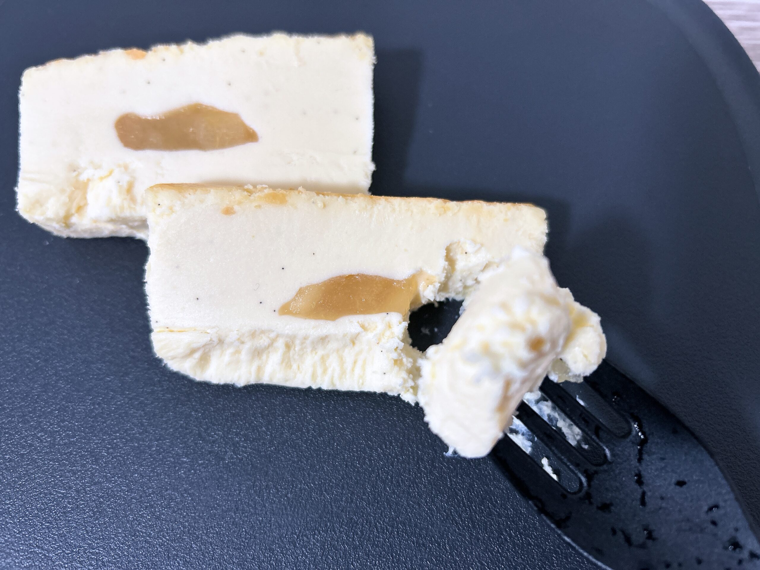 チーズケーキ実食