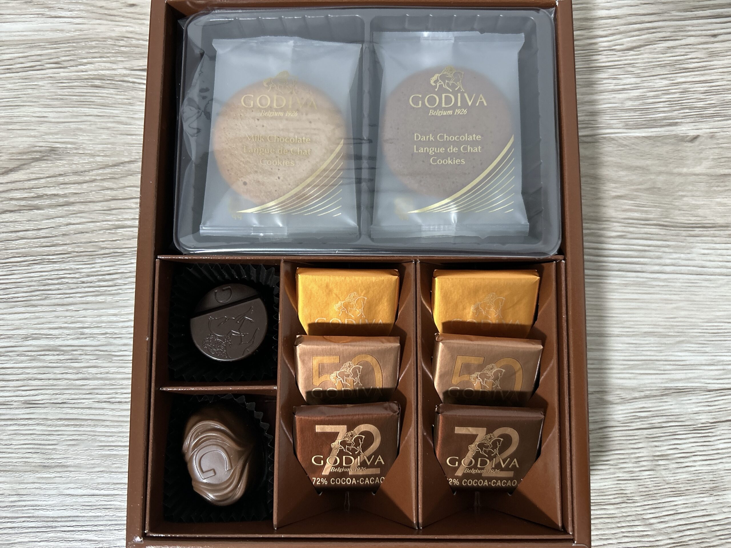 チョコレート＆クッキー（中身）