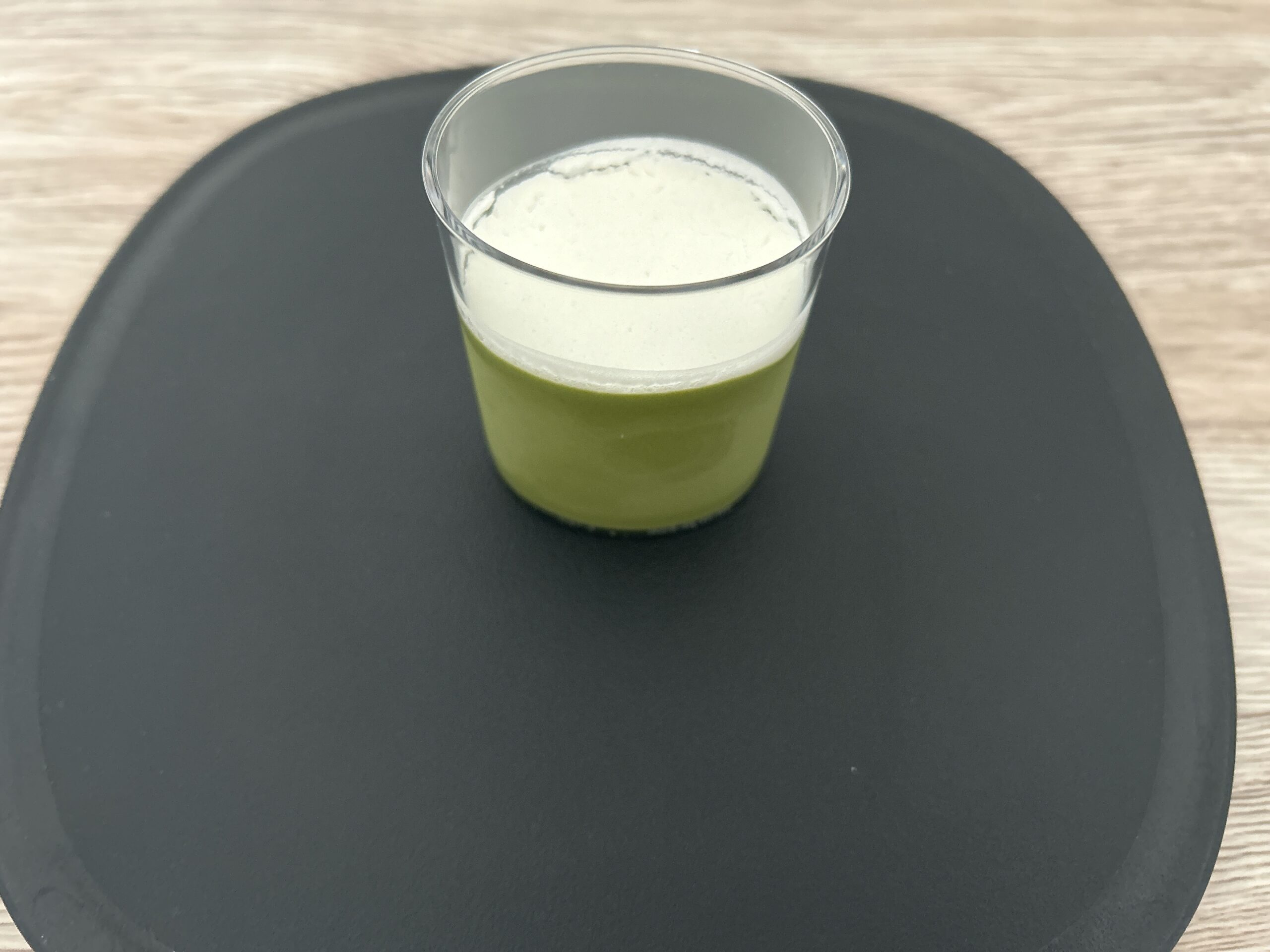 銀座華茶　プリン　抹茶