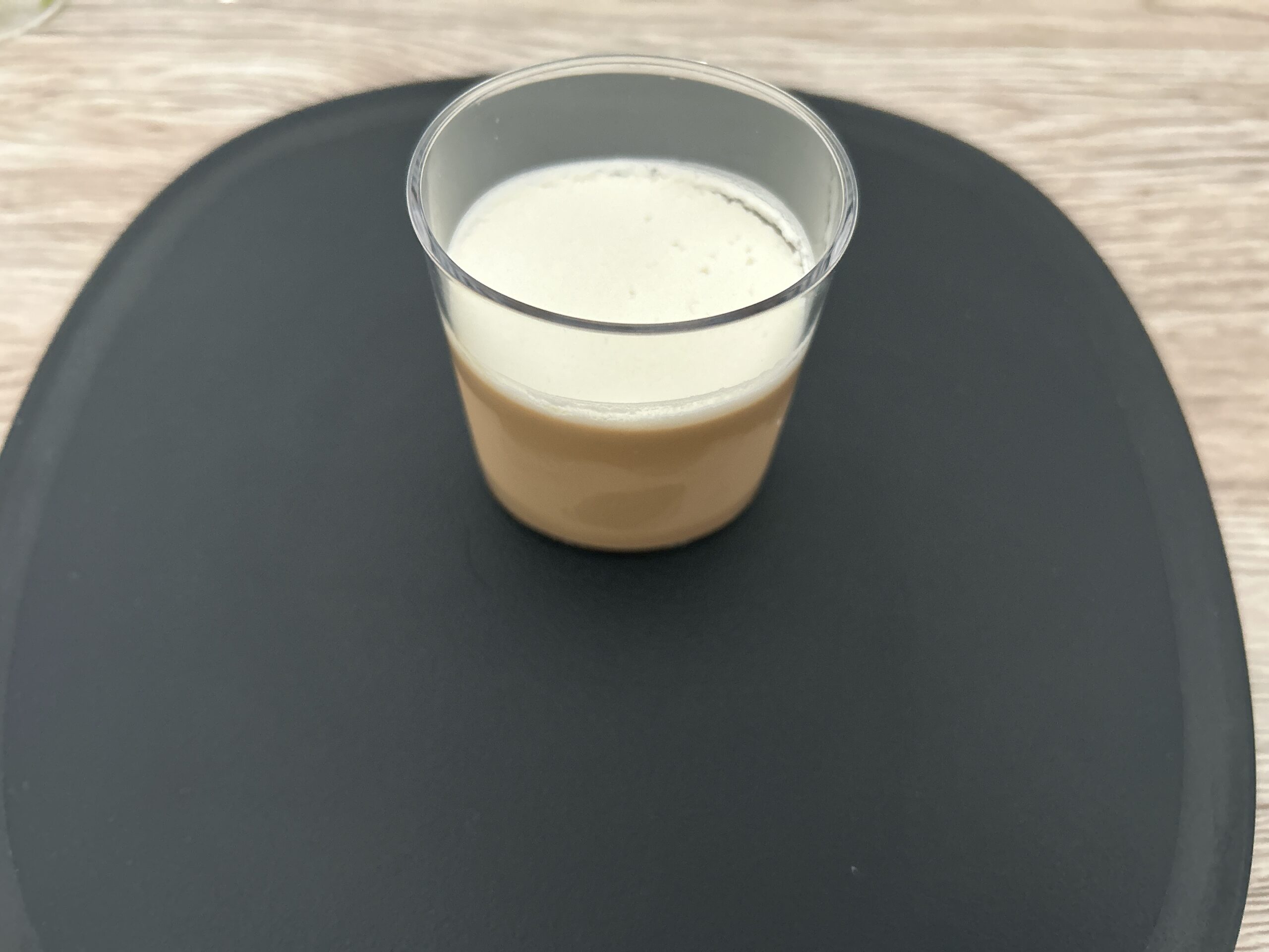 銀座華茶　プリン　コーヒー
