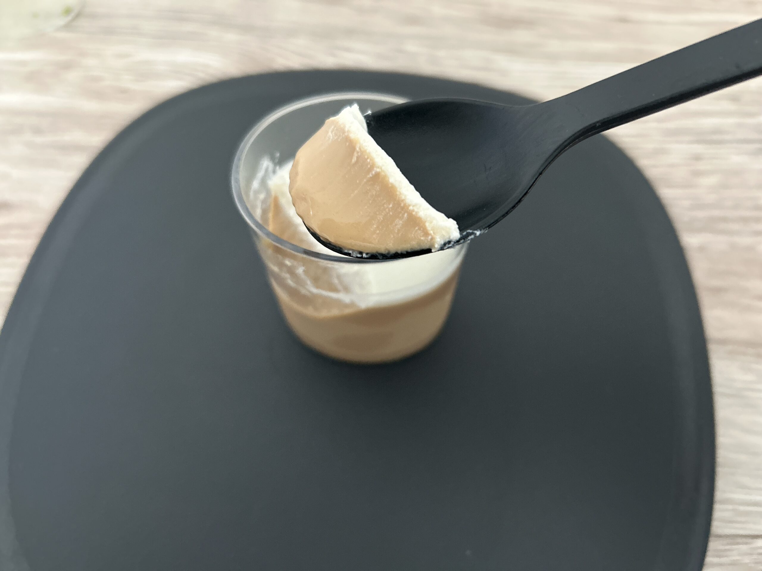 銀座華茶　プリン　コーヒー　レビュー