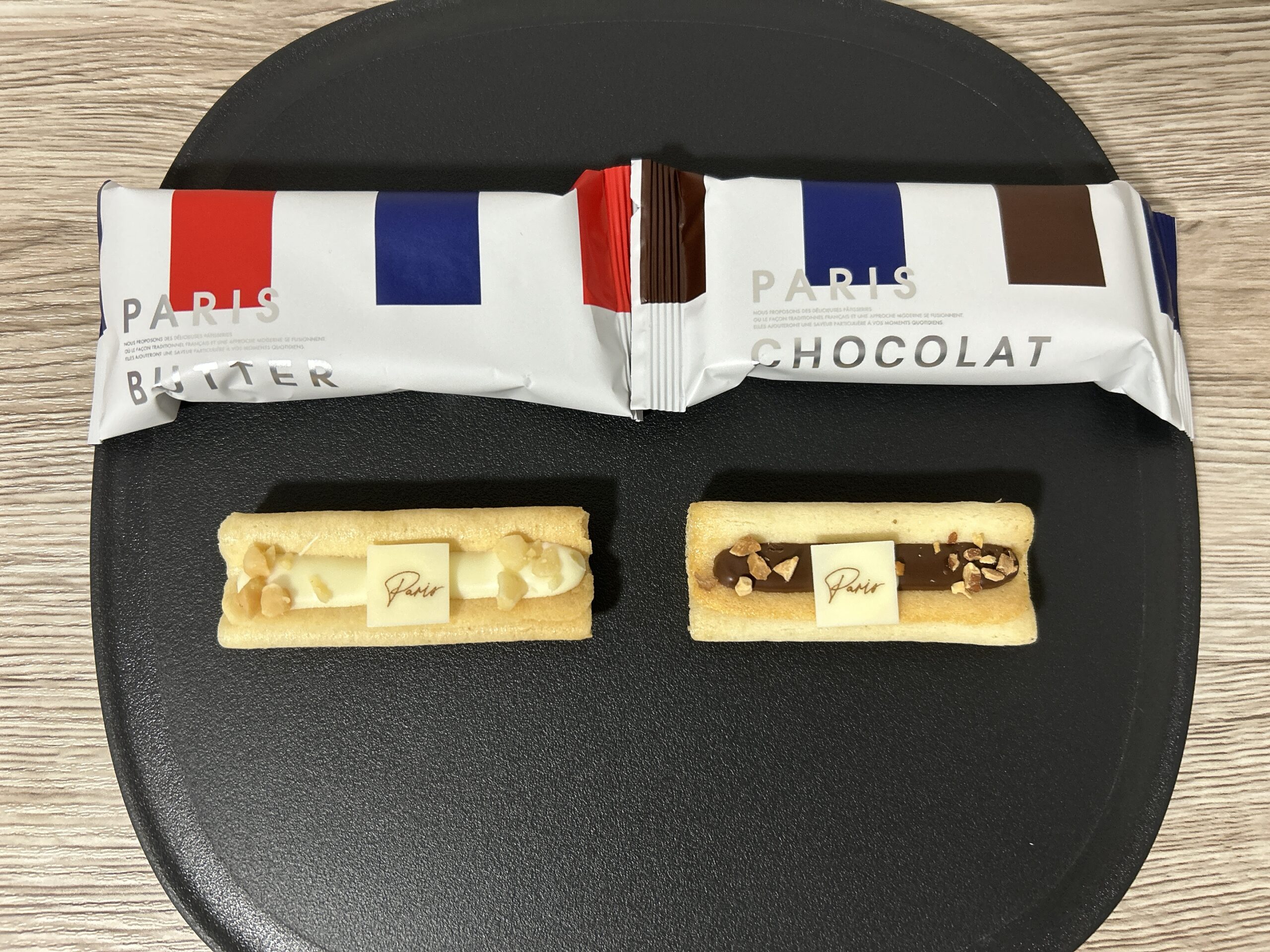 パリバターサンド　ラングドシャ　比較